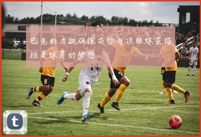 巴克利力挺双探花称与顶级球星搭档是球员的梦想